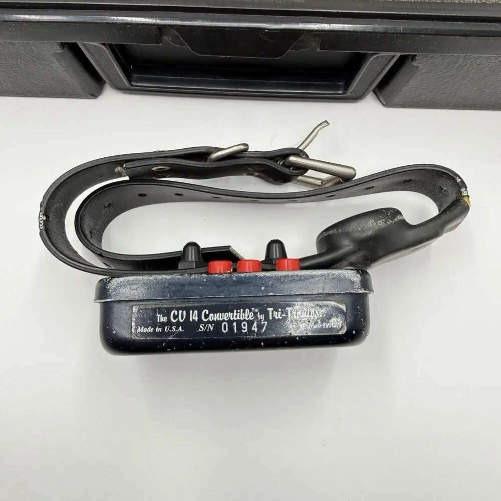 Tri-Tronics 100B Dog Training Collar System CU 4 Receiver Case Tested